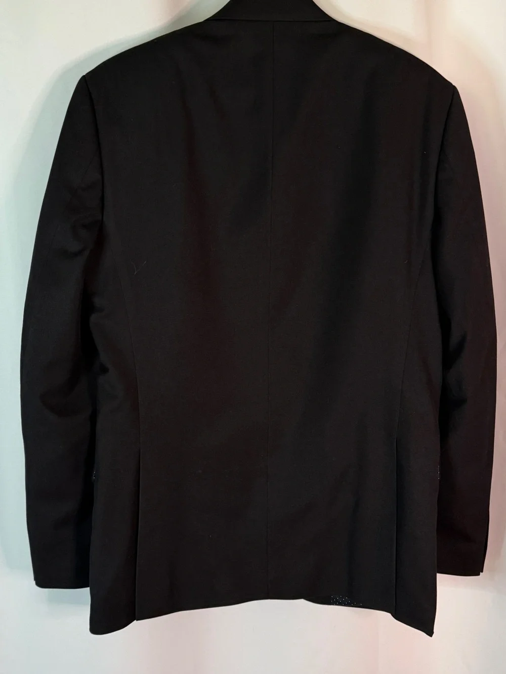 Alfani Black Two-Button Men's Blazer with Notch Lapels
